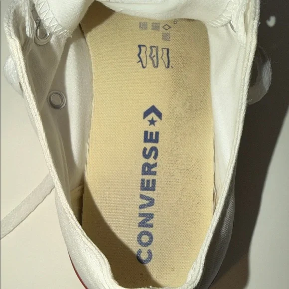 Converse Chuck Taylor All Star Low Top White | Men’s 7 Women’s 9 | Fair Cond - Picture 9 of 10